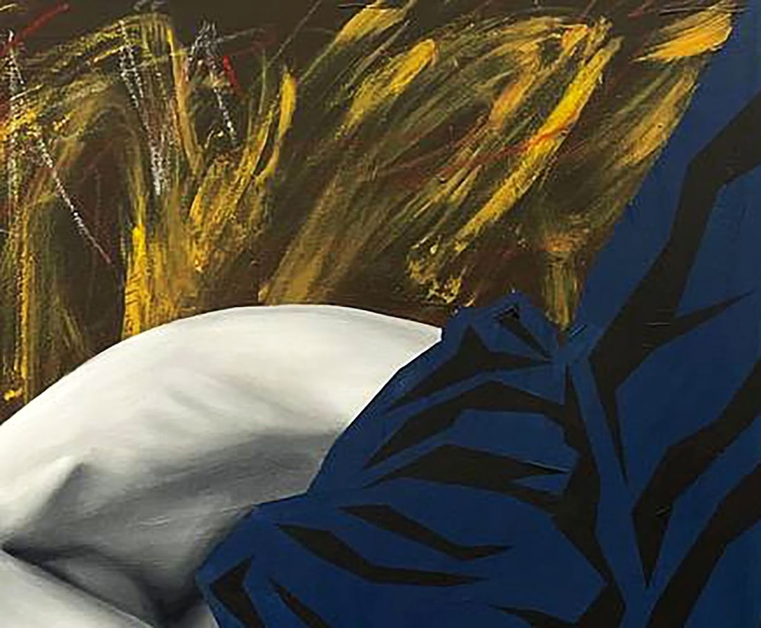 Acrylic painting Love me Quietly Maksym Newskulenko - 4