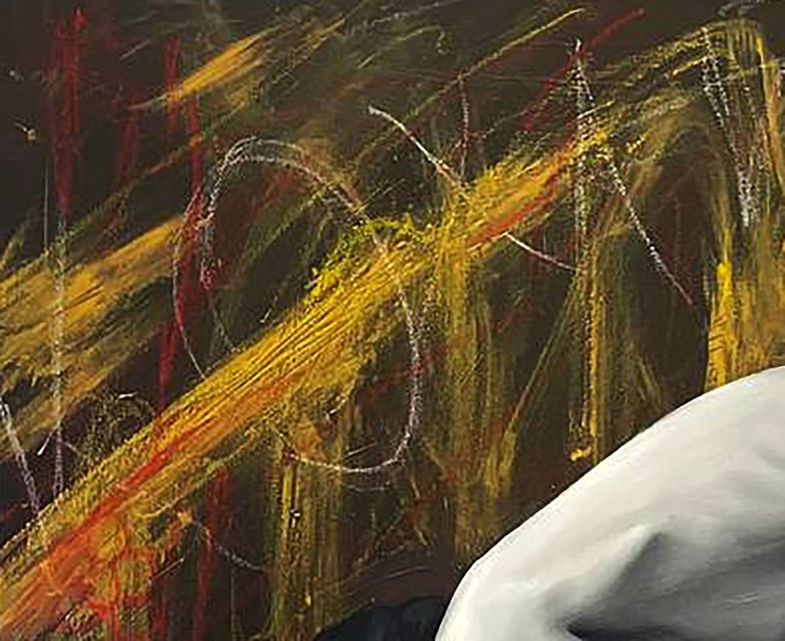 Acrylic painting Love me Quietly Maksym Newskulenko - 7