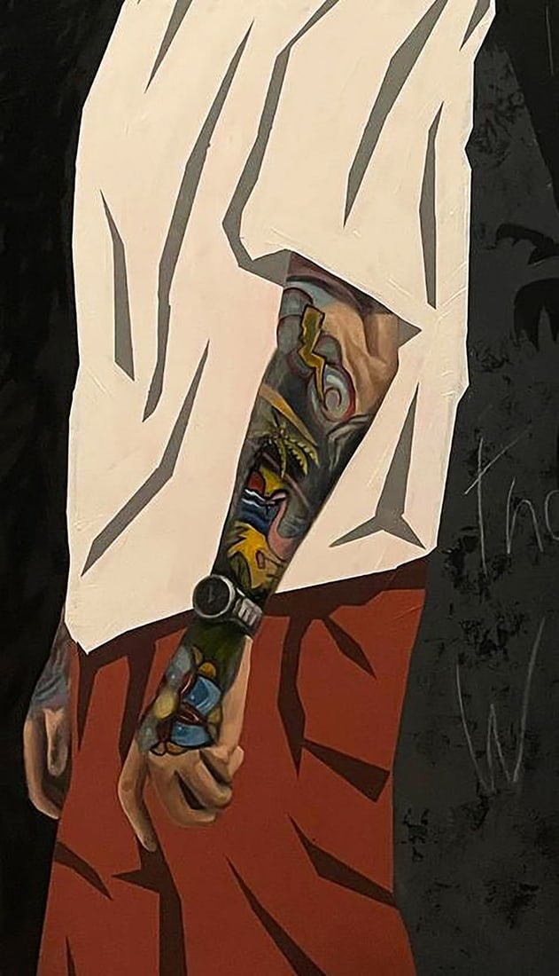 Acrylic painting Don't Look Back Maksym Newskulenko - 6