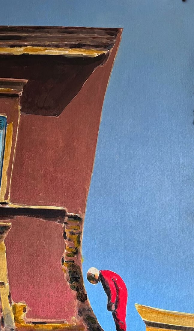 Acrylic painting Spirit is not broken Juan Angel Gonzalez de la Calle - 3