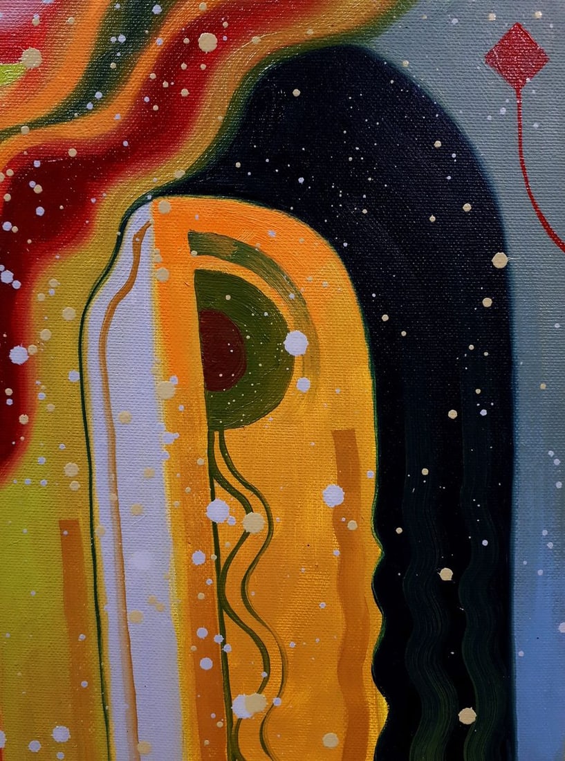 Oil painting Absinthe man Sergey Voichenko - 4