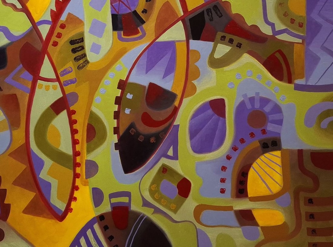 Oil painting Caribbean jazz Sergey Voichenko - 8