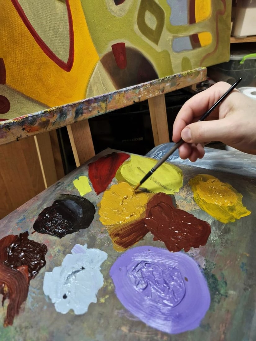 Oil painting Caribbean jazz Sergey Voichenko - 9