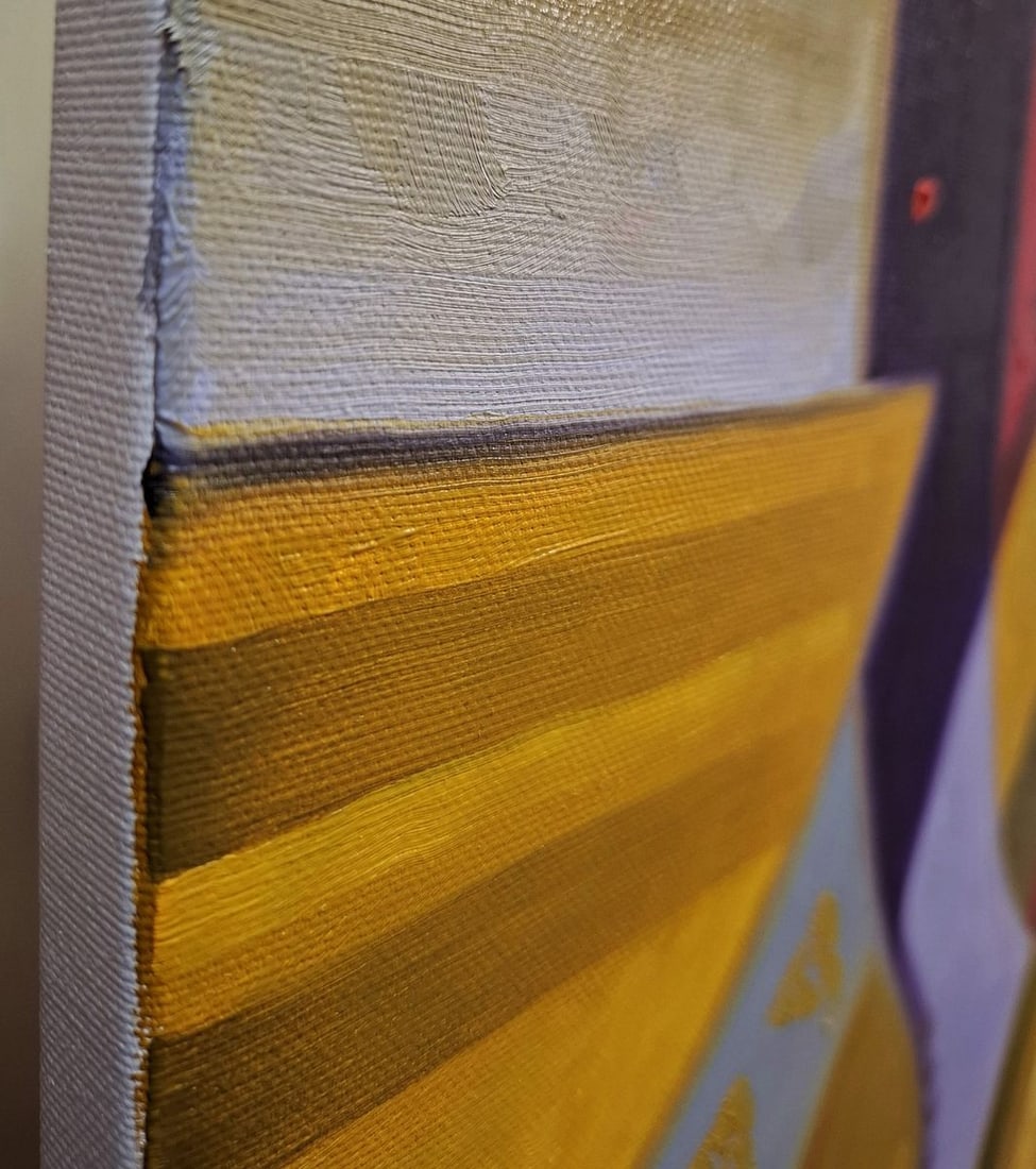 Oil painting The crushing abstraction of Drakkar Sergey Voichenko - 9