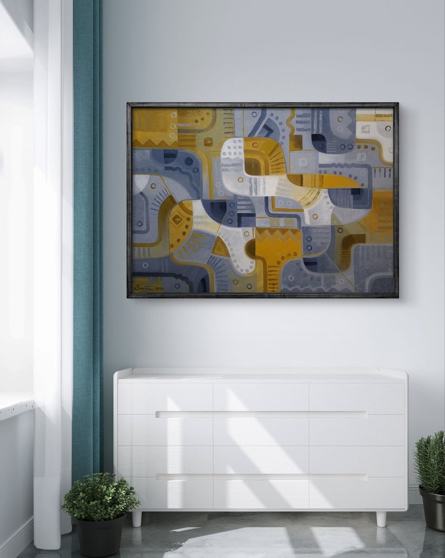 Oil painting End of November Sergey Voichenko - 2