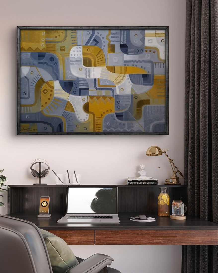 Oil painting End of November Sergey Voichenko - 3