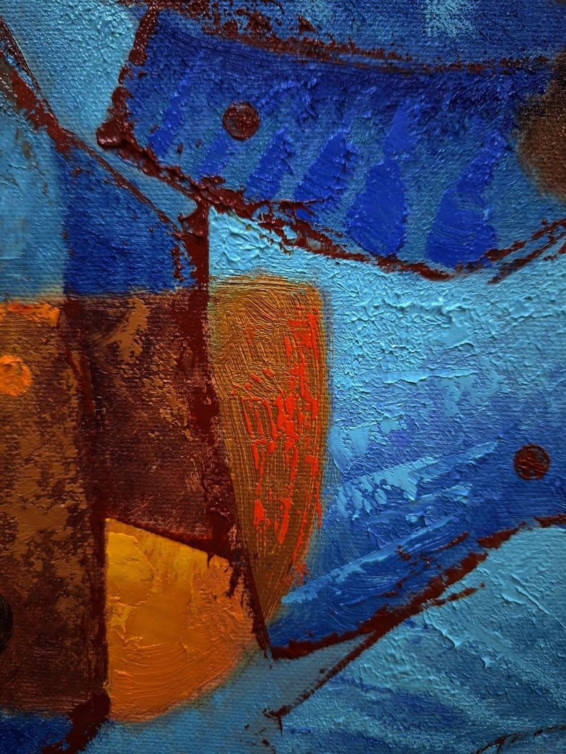 Oil painting Gold fish parade Sergey Voichenko - 5