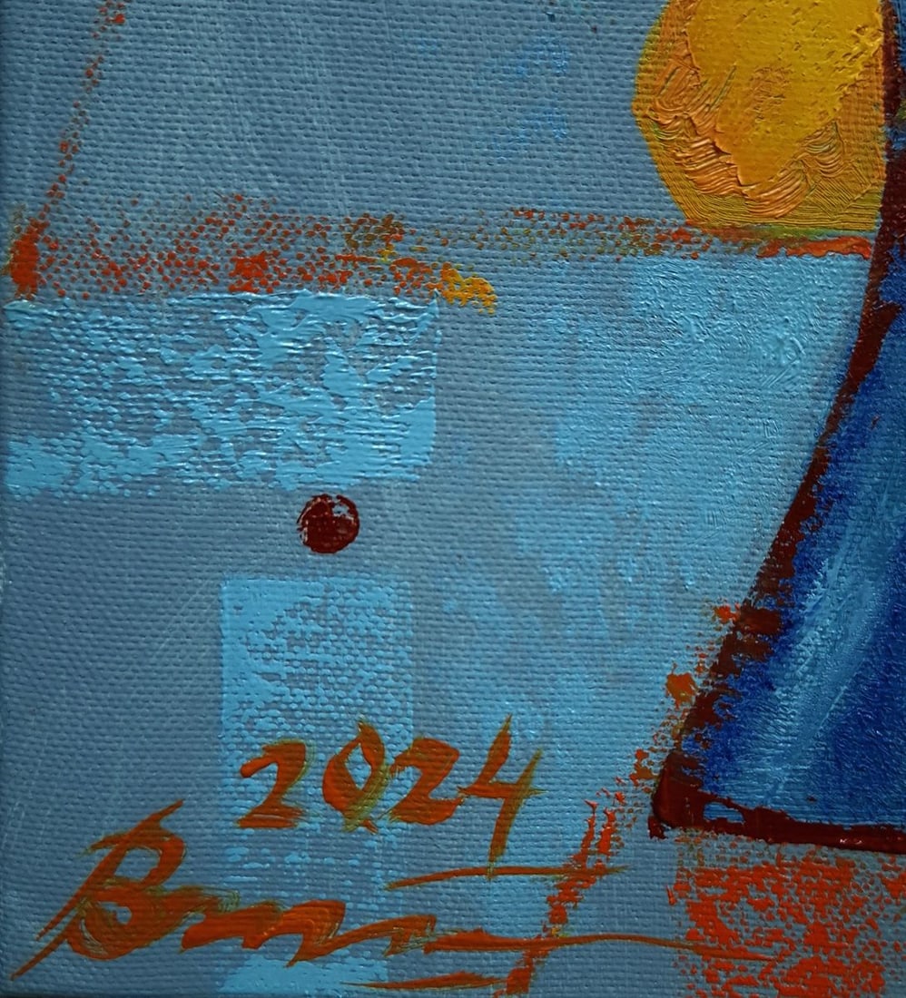 Oil painting Gold fish parade Sergey Voichenko - 8