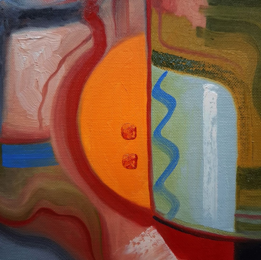 Oil painting Green mug in the morning Sergey Voichenko - 4