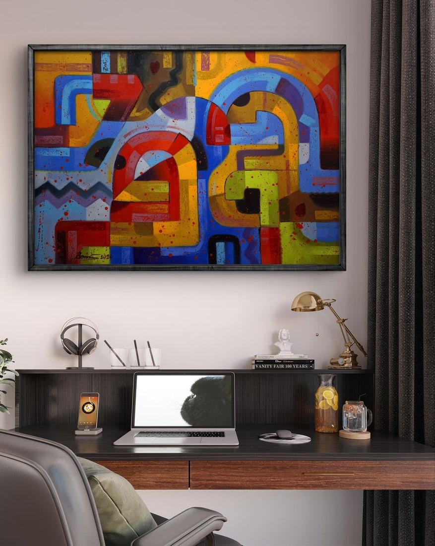 Oil painting In a parade Sergey Voichenko - 2