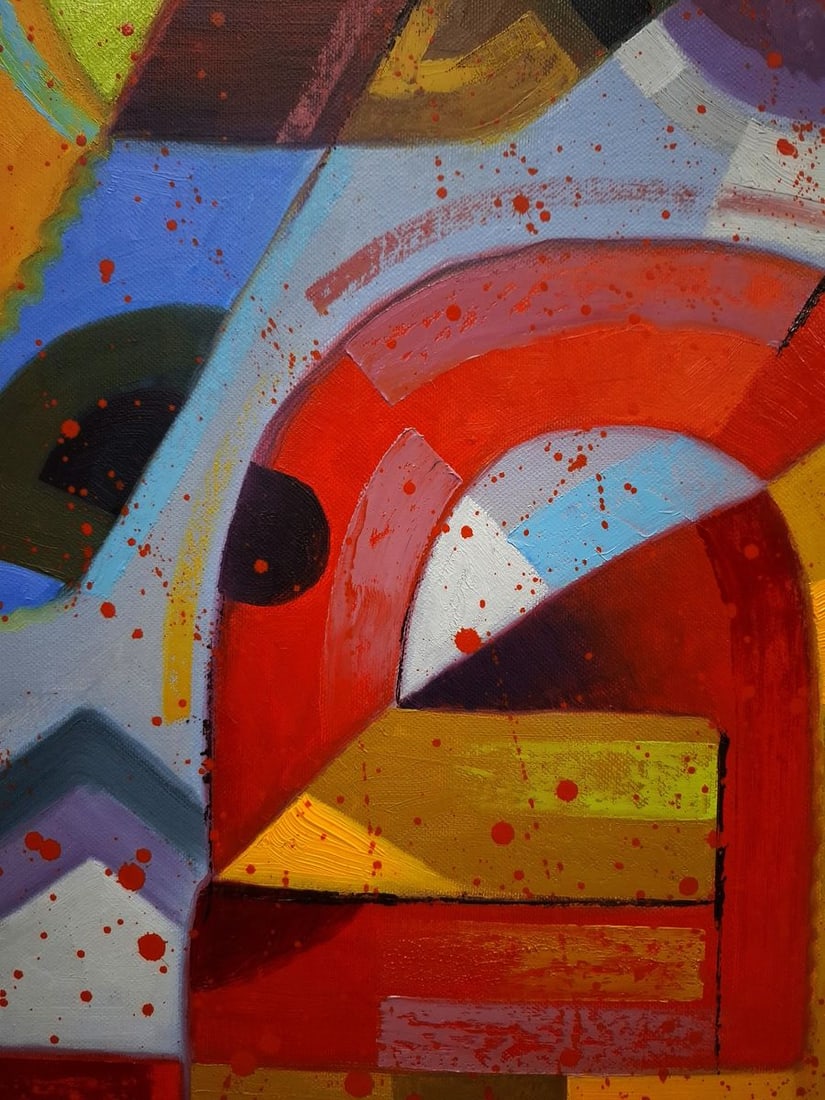 Oil painting In a parade Sergey Voichenko - 4