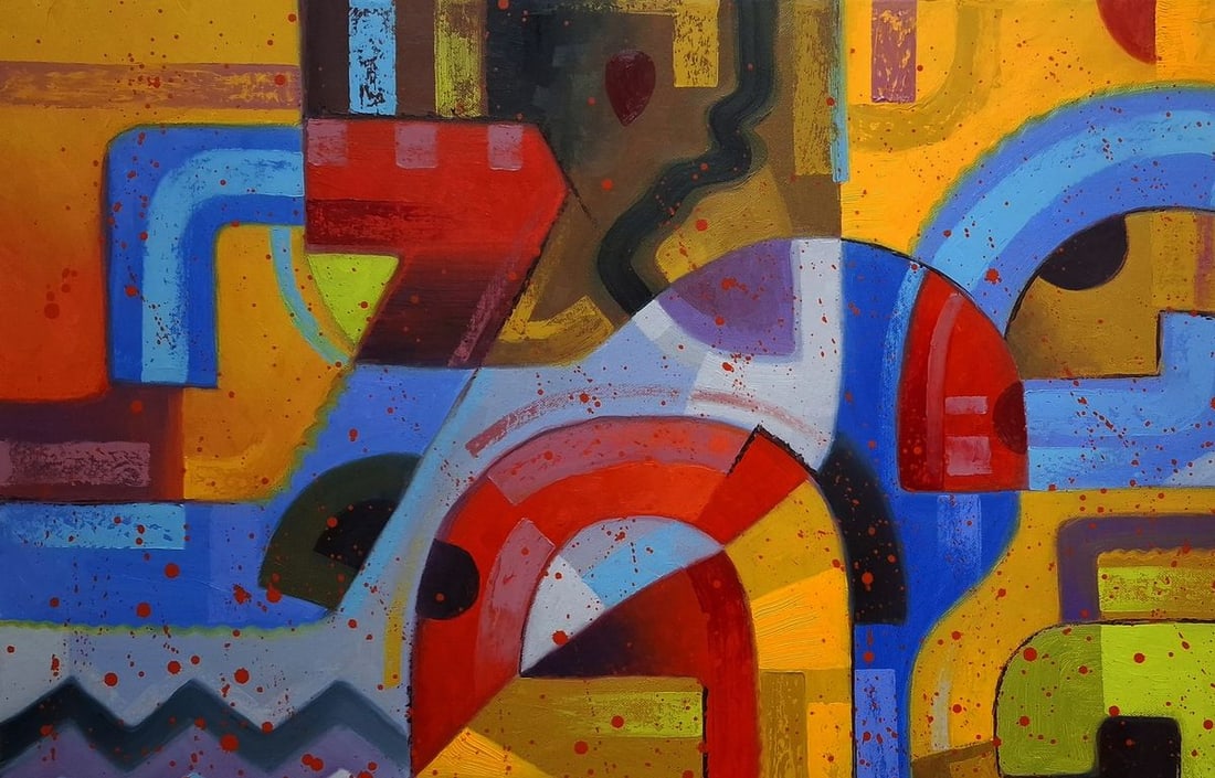 Oil painting In a parade Sergey Voichenko - 7