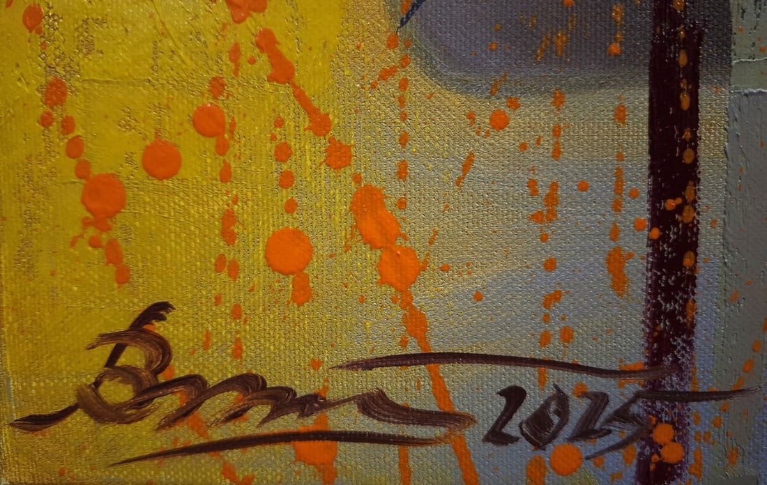 Oil painting Industrial era Sergey Voichenko - 8