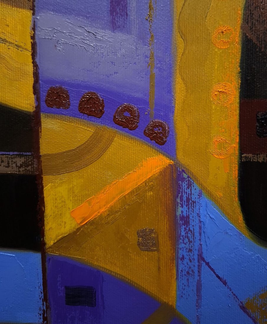 Oil painting Light lines Sergey Voichenko - 6