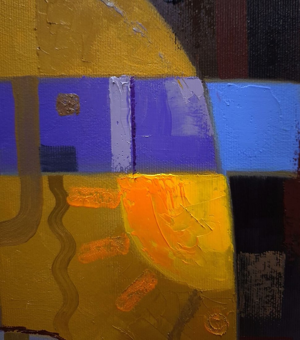 Oil painting Light lines Sergey Voichenko - 7