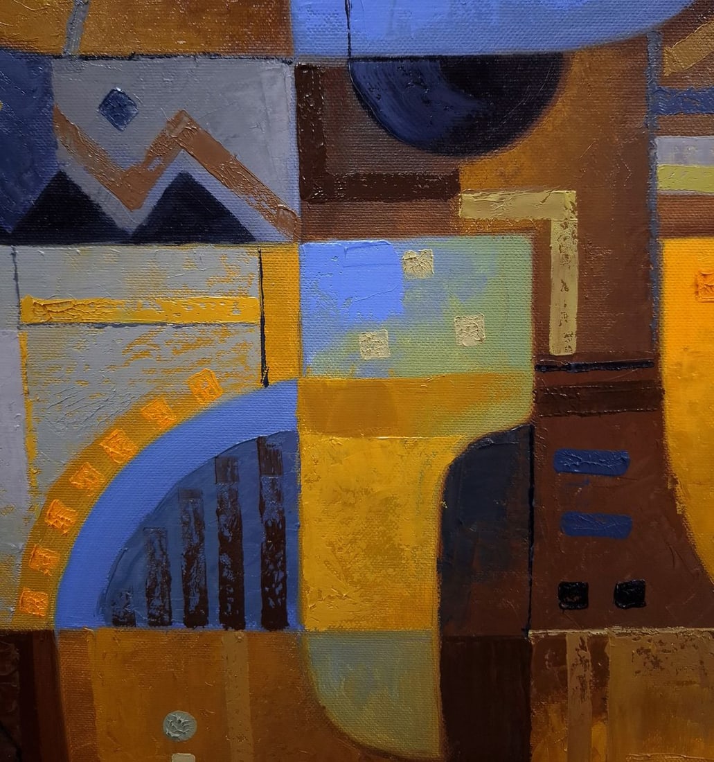 Oil painting October sunshine Sergey Voichenko - 4