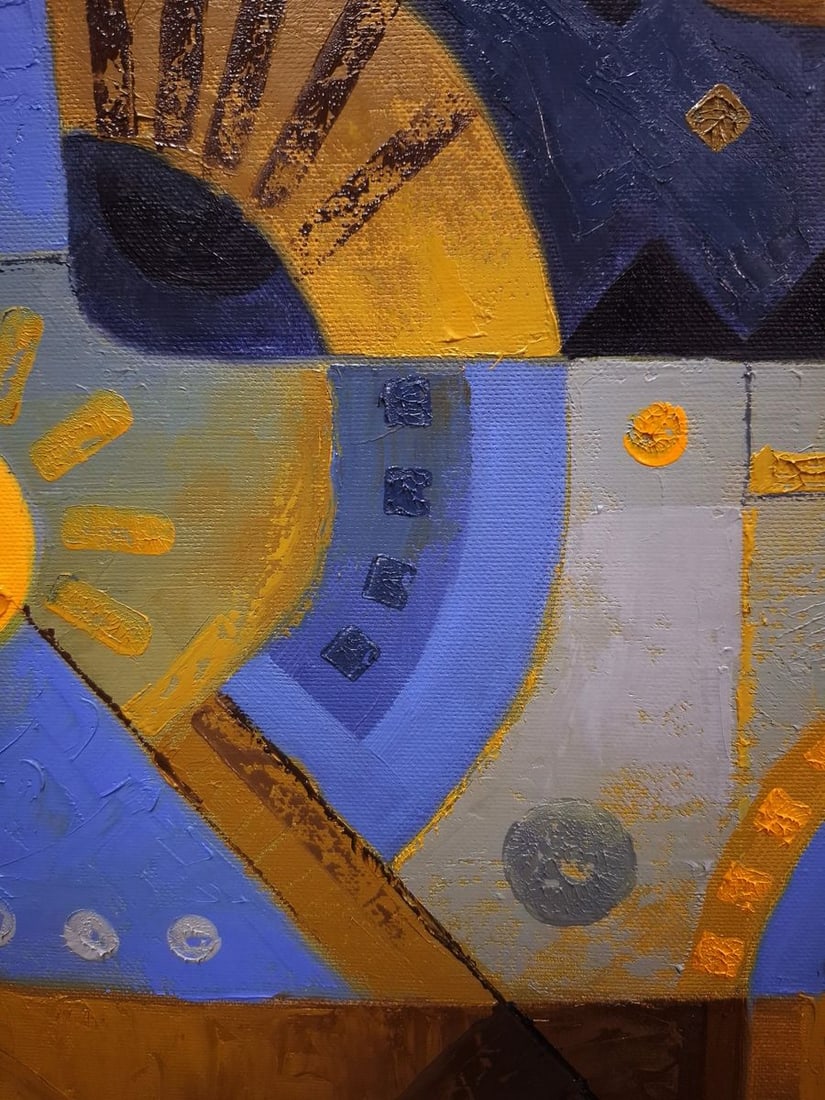 Oil painting October sunshine Sergey Voichenko - 5