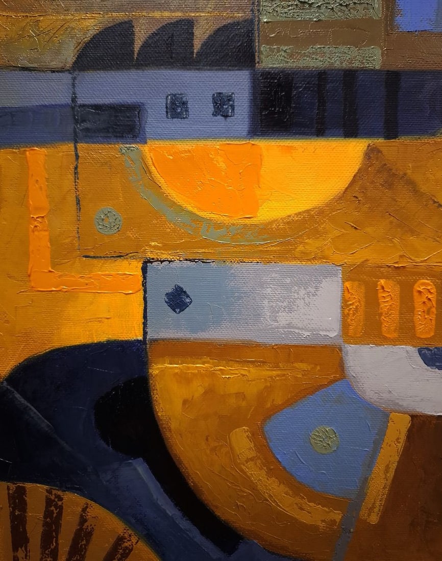 Oil painting October sunshine Sergey Voichenko - 6