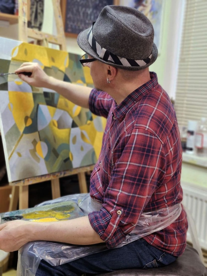 Oil painting October wind Sergey Voichenko - 10