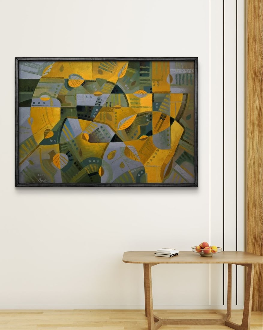 Oil painting October wind Sergey Voichenko - 3