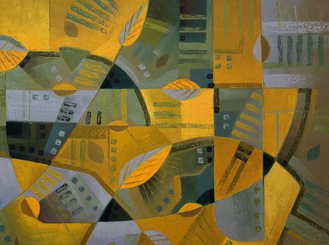 Oil painting October wind Sergey Voichenko - 4