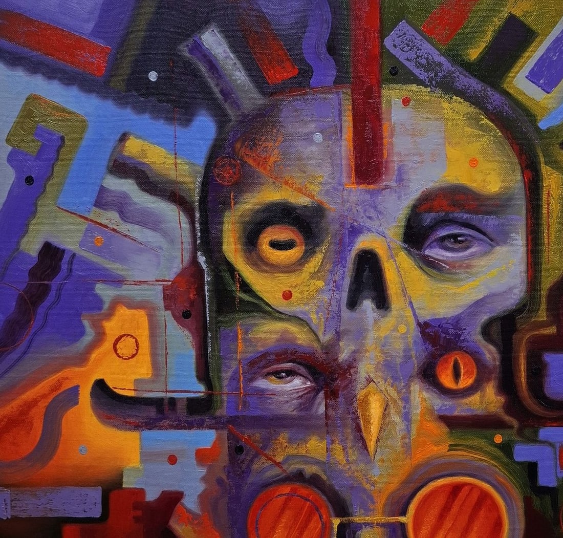 Oil painting Periscope of consciousness Sergey Voichenko - 4