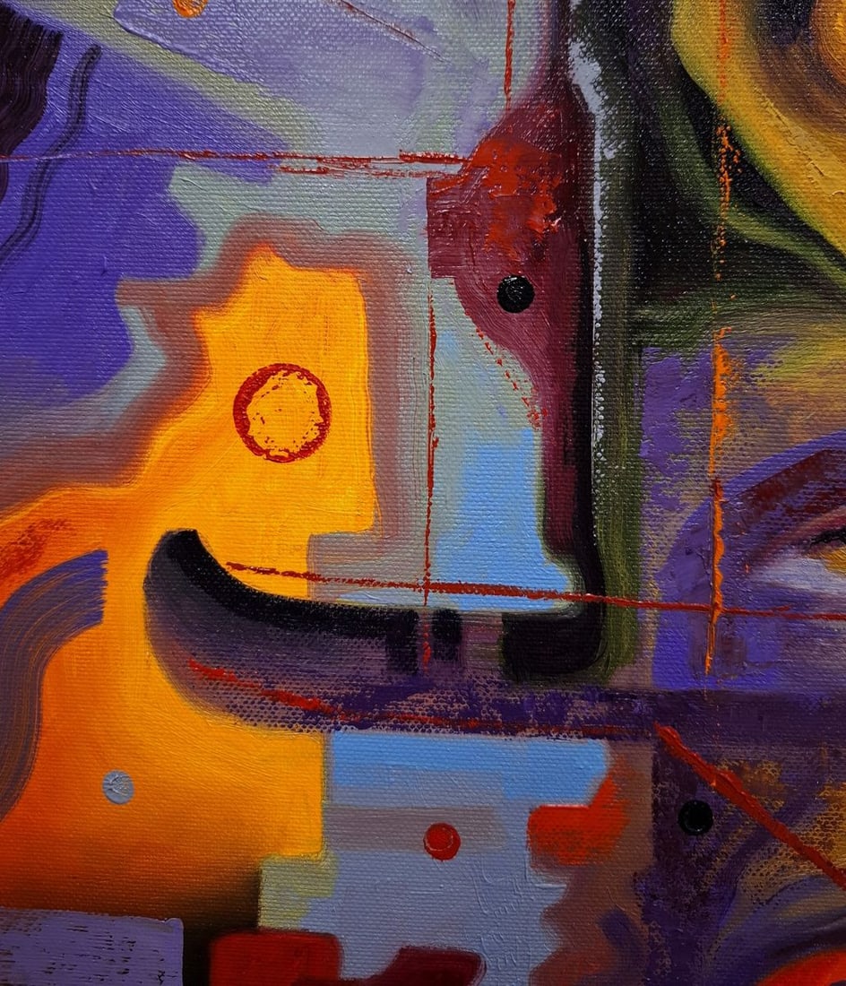 Oil painting Periscope of consciousness Sergey Voichenko - 7