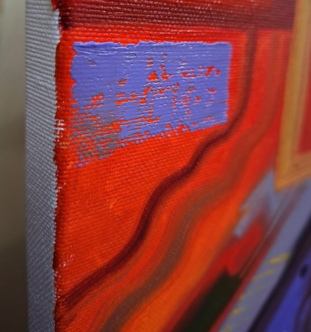 Oil painting Periscope of consciousness Sergey Voichenko - 9