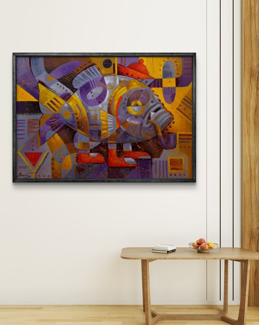 Oil painting Fish Promenade Sergey Voichenko - 3