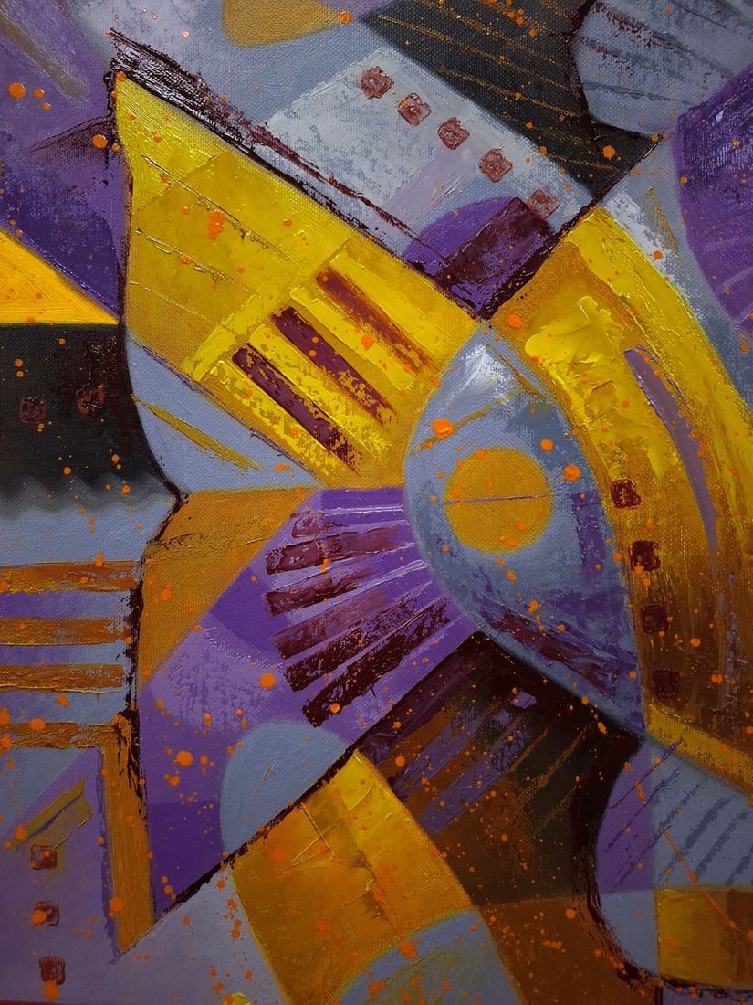 Oil painting Fish Promenade Sergey Voichenko - 5