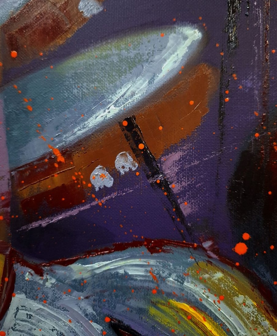 Oil painting Rocking horse Sergey Voichenko - 4