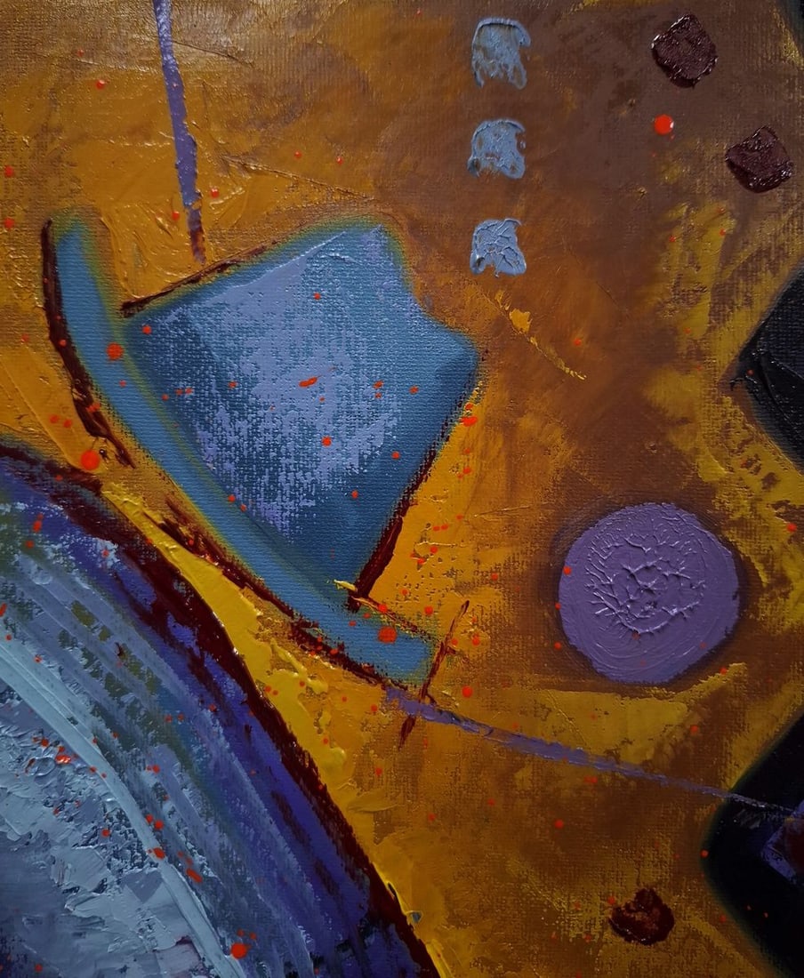 Oil painting Rocking horse Sergey Voichenko - 7