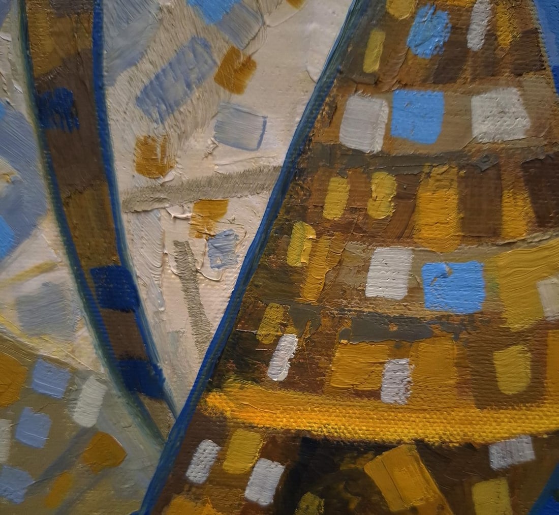 Oil painting Sailboats on a sunny day Sergey Voichenko - 7