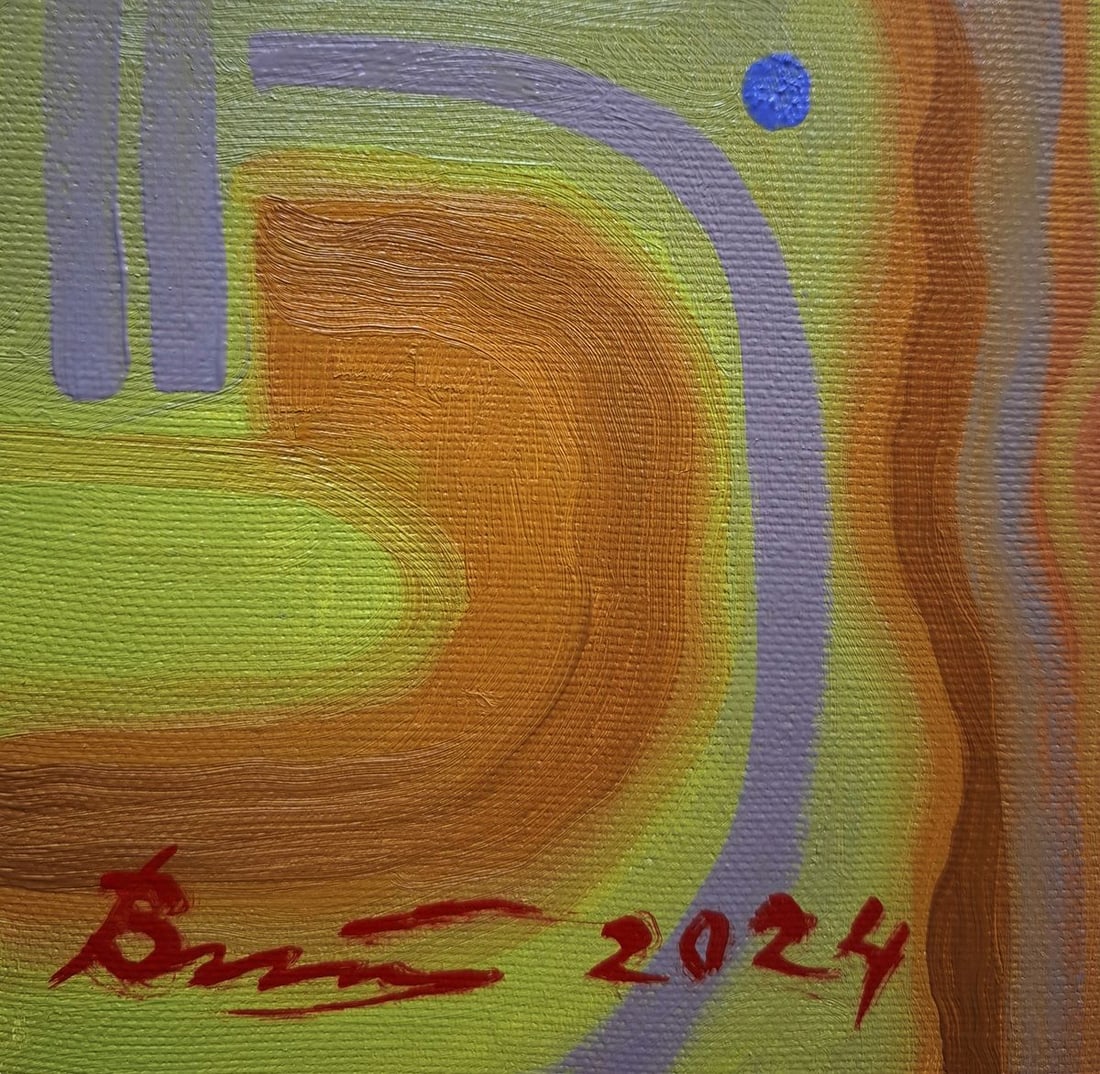 Oil painting Sea horse game Sergey Voichenko - 8