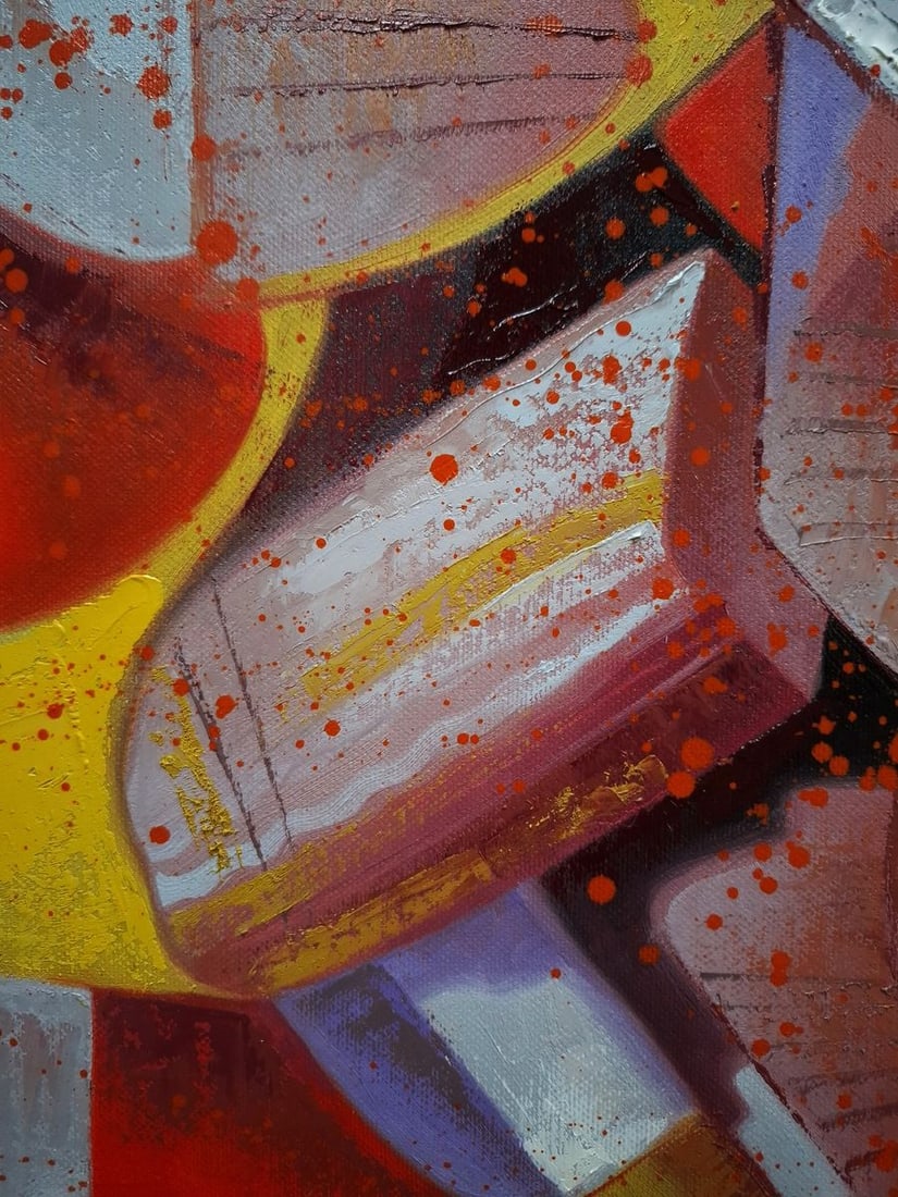 Oil painting Smoking pipe Sergey Voichenko - 6