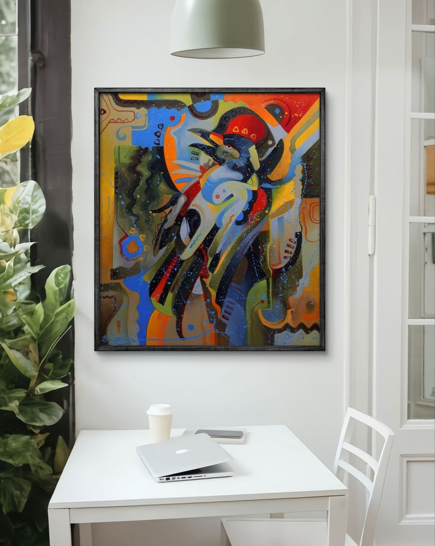 Oil painting South side bird Sergey Voichenko - 3