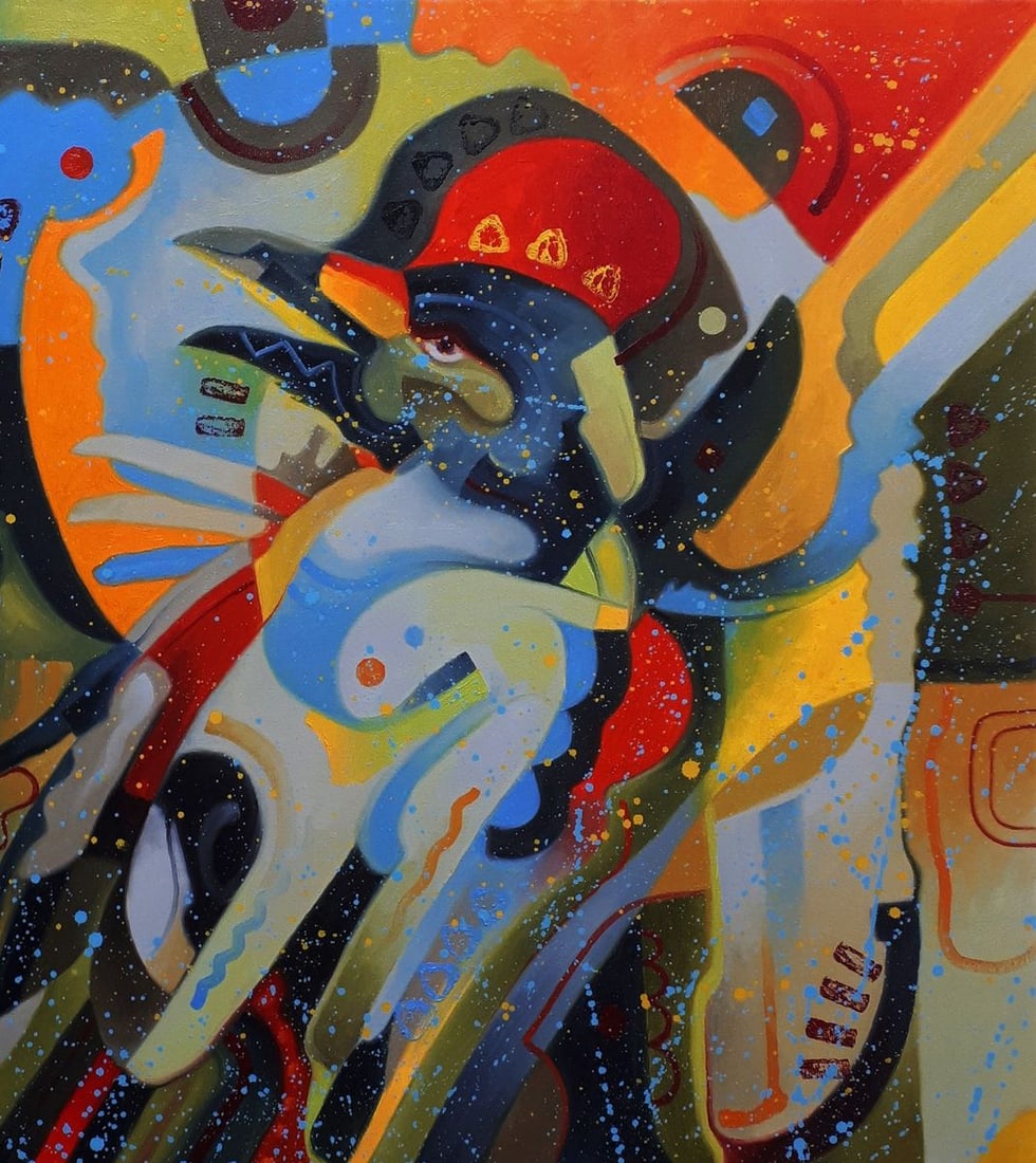 Oil painting South side bird Sergey Voichenko - 4