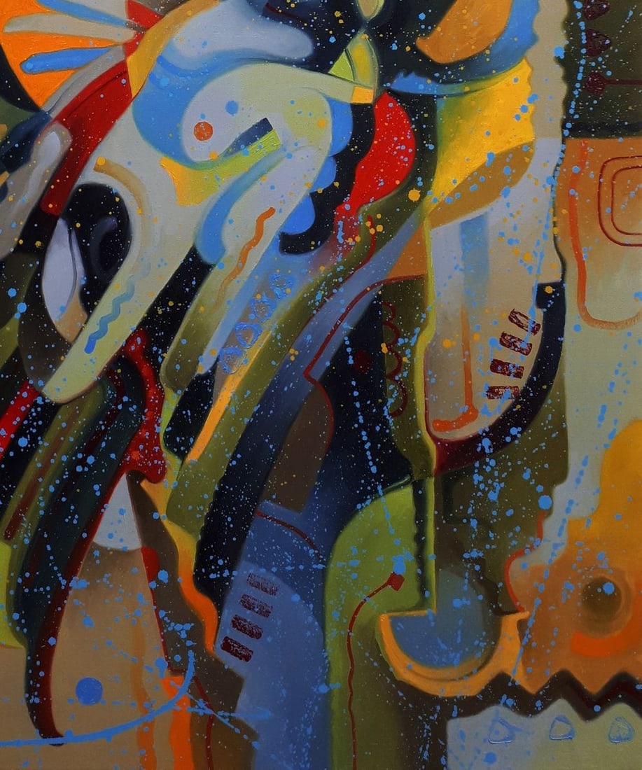 Oil painting South side bird Sergey Voichenko - 5