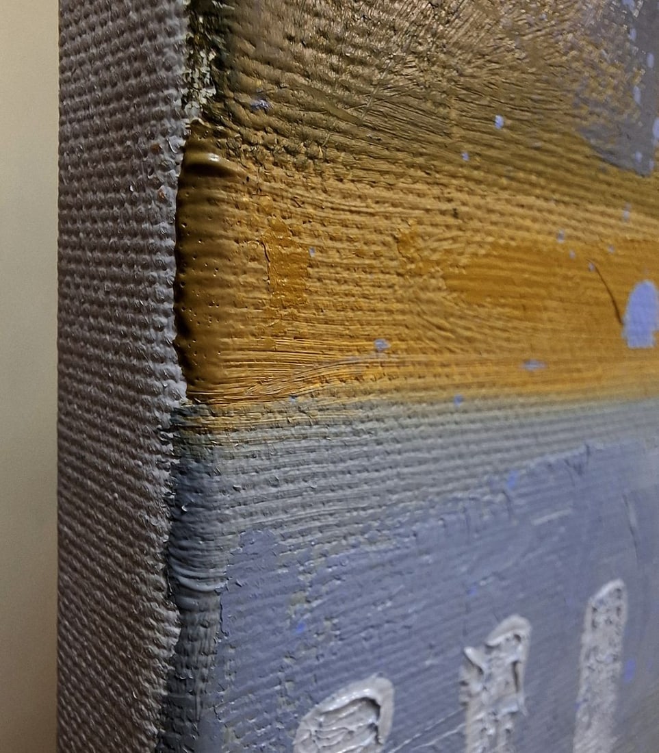 Oil painting Stained glass autumn Sergey Voichenko - 9