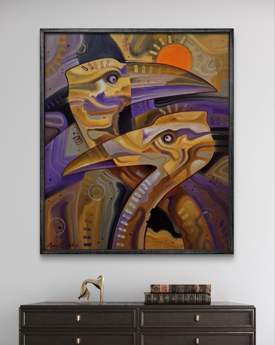 Oil painting The lost world Sergey Voichenko - 2