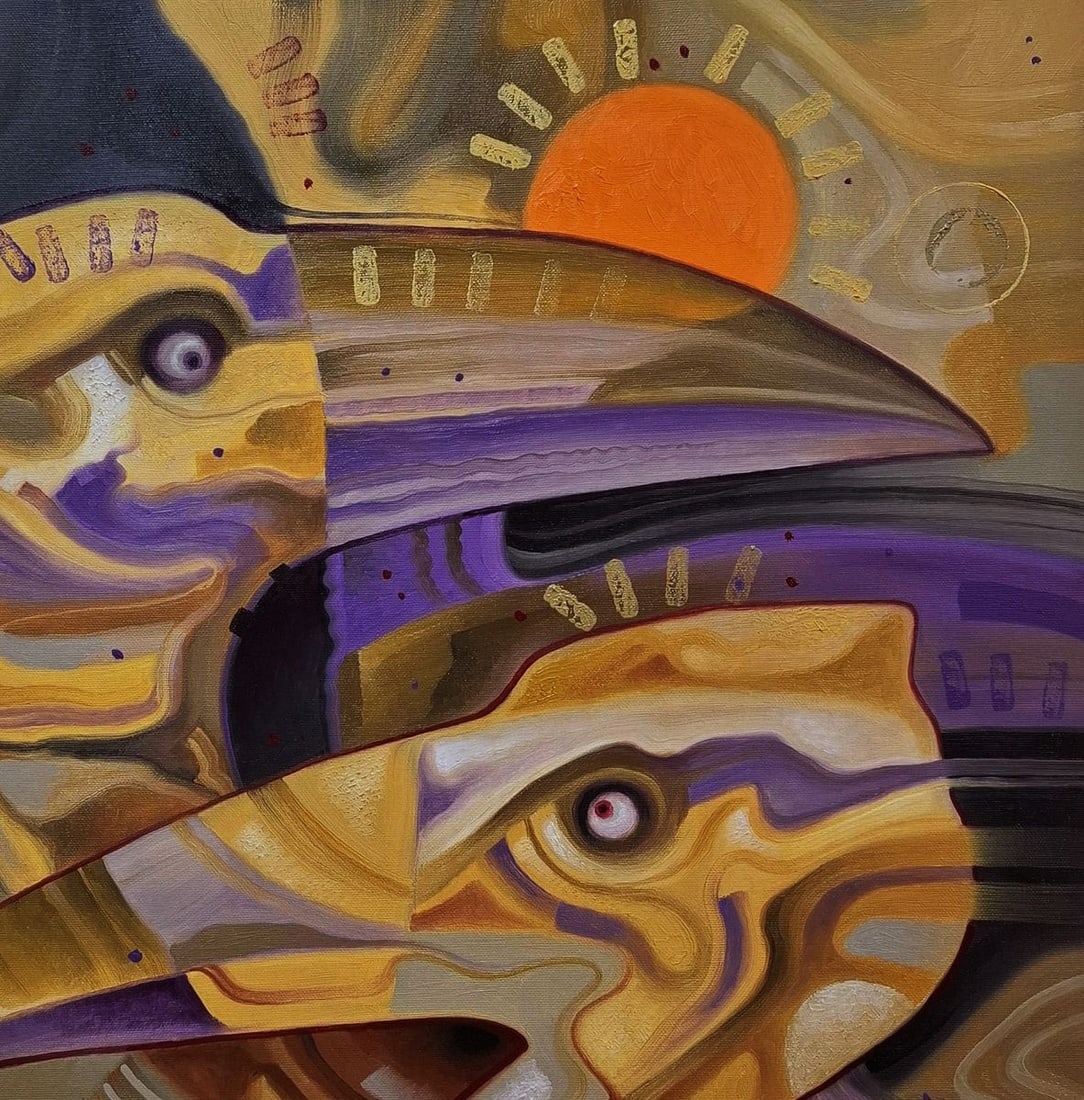 Oil painting The lost world Sergey Voichenko - 4