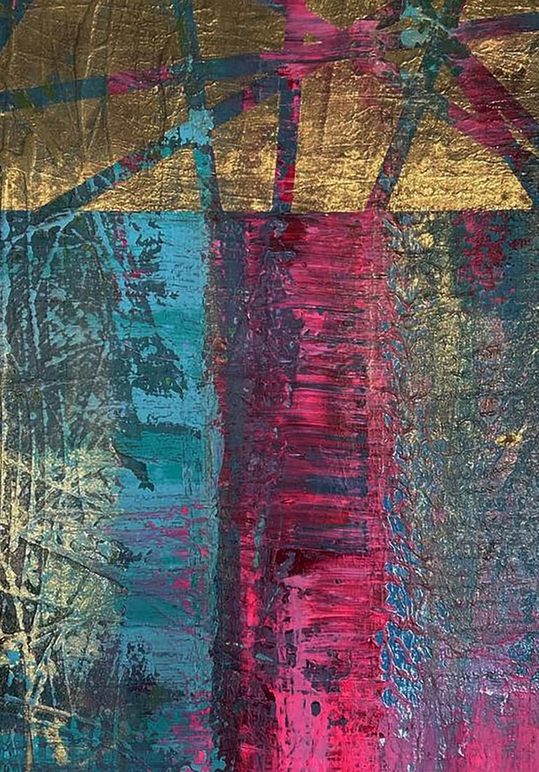 Acrylic painting Intersection of destinies Olga Melezhik - 8