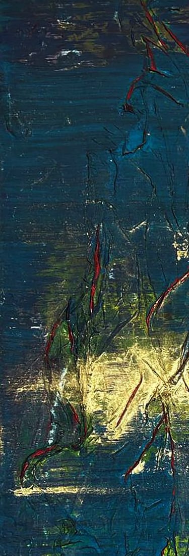 Acrylic painting Night adventure Olga Melezhik - 6