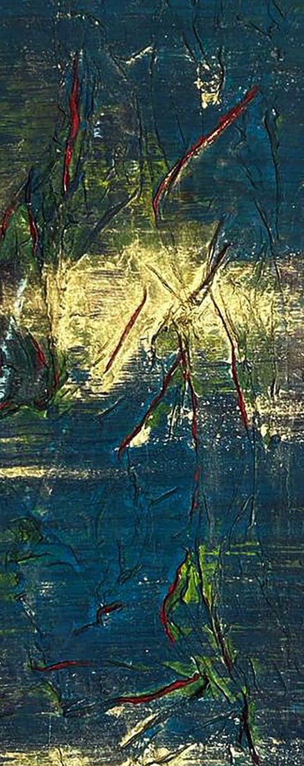 Acrylic painting Night adventure Olga Melezhik - 8