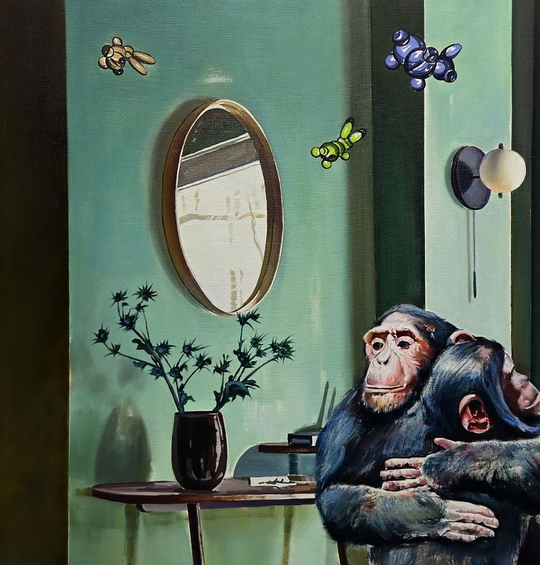 Oil painting Family housewarming Igor Konovalov - 4