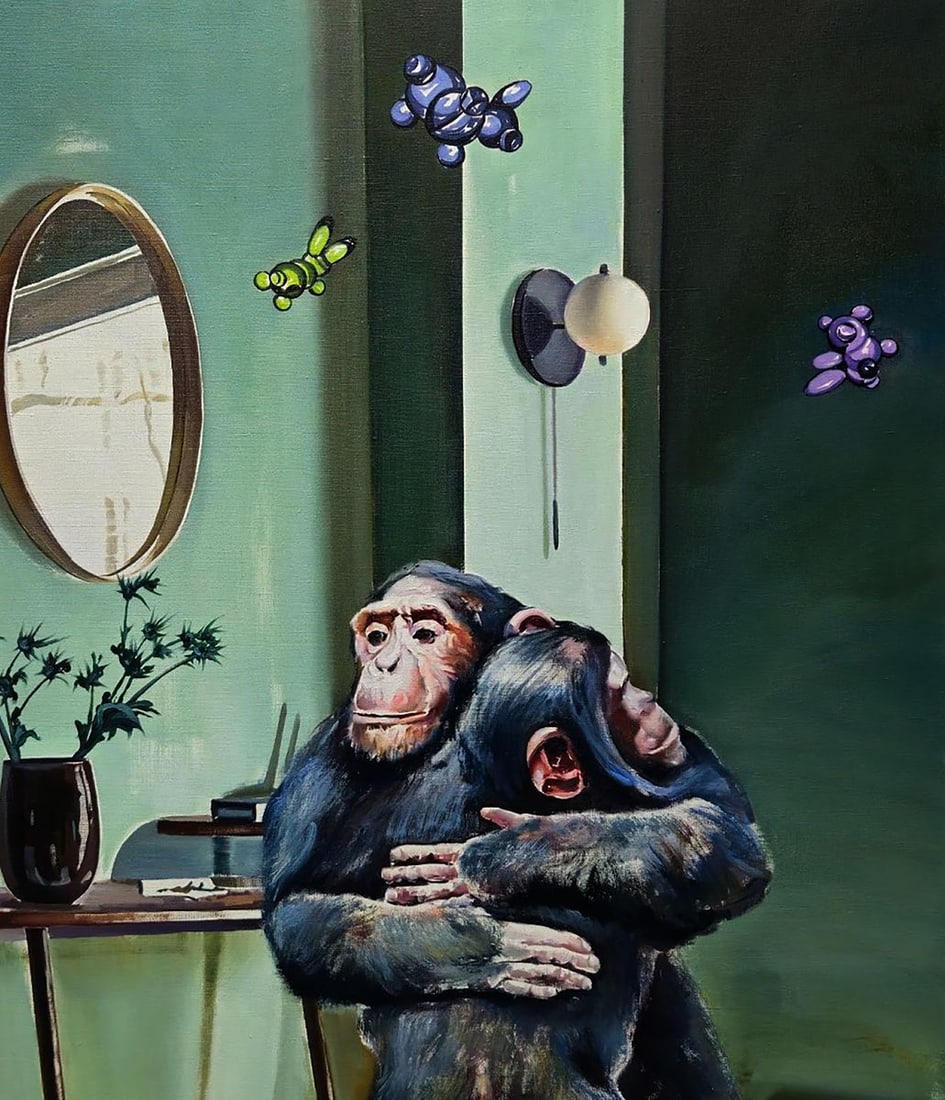 Oil painting Family housewarming Igor Konovalov - 5