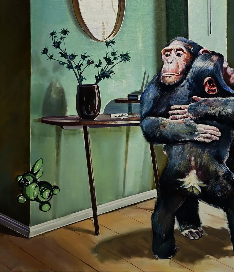 Oil painting Family housewarming Igor Konovalov - 6