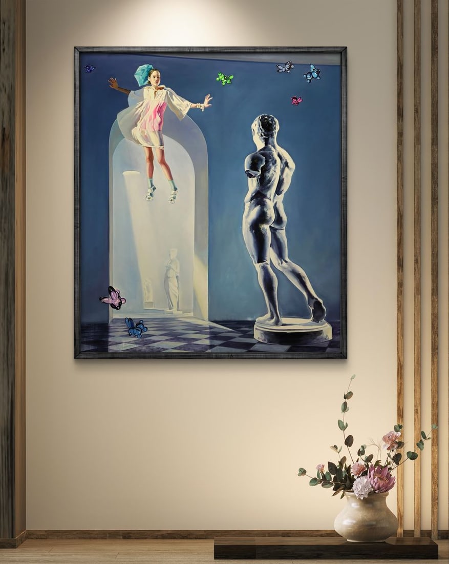 Oil painting Flight of Meletus Igor Konovalov - 3