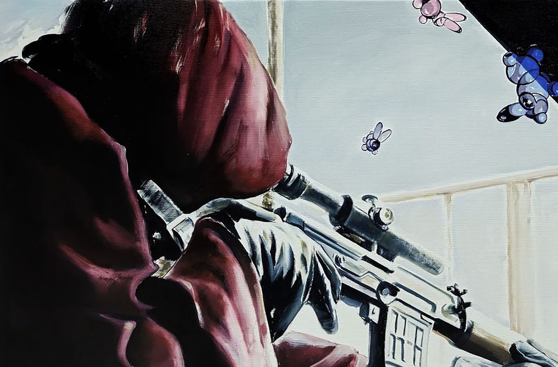 Oil painting Approaching danger Igor Konovalov - 4