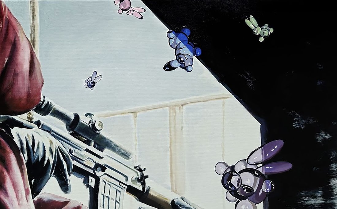 Oil painting Approaching danger Igor Konovalov - 5